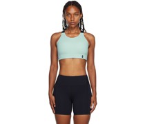 Blue & Black Performance Sport Bra