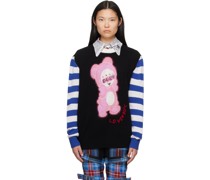 Black Cute Gromlin Sweater