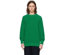 Green Easy Knit Sweater