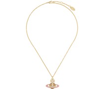 Gold & Pink Roxanne Pendant Necklace