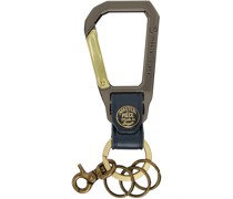 Navy Carabiner Keychain