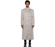 Gray Highneck Coat