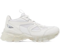 White Marathon Transparent Runner Sneakers
