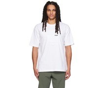 White Embossed T-Shirt