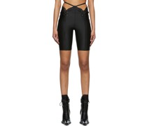 Black Nylon Shorts