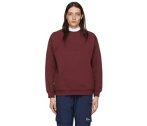 Burgundy Cotton Sweatshirt