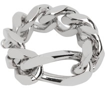 Silver Figaro Ring