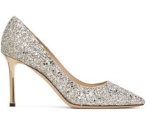 Silver Romy 85 Heels