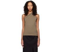 SSENSE Exclusive Taupe Tank Top