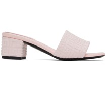 Pink 4G Mule Sandals
