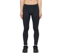 Black Slim-Fit Lounge Pants