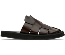 Brown Dira Mules