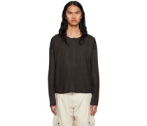 Brown Tee#79 Henley