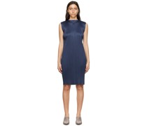 Navy Monthly Colors August Midi Dress
