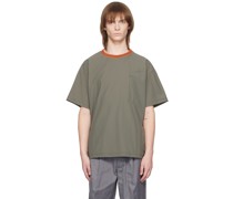 Khaki Fast-Dry Festival T-Shirt