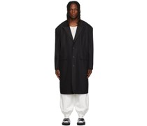 SSENSE Exclusive Black 90's Tailored Coat