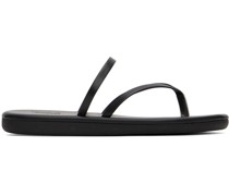 Black Flip Flop Sandals