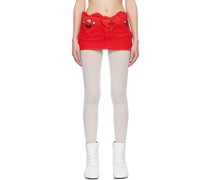 Red Corazon Miniskirt