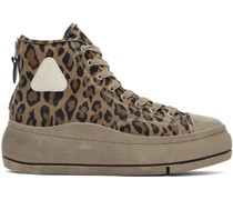 Brown Leopard Kurt Sneakers