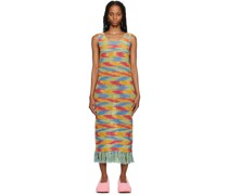 Multicolor Bridle Midi Dress