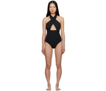 Black Milana One-Piece Swimsuit