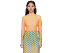 SSENSE Exclusive Yellow 'Mystery Of Love' Bodysuit