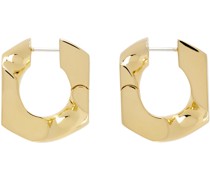Gold #904 Chain Unit Earrings