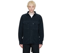 Navy Double Pocket Shirt