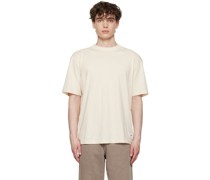 Beige Cotton T-Shirt