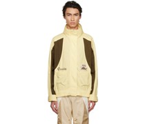 SSENSE Exclusive Yellow & Brown Oasis Shell Jacket
