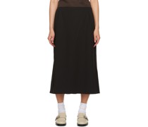 Black Secret Midi Skirt