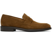 Brown Suede Remi Loafers