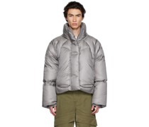 SSENSE Exclusive Gray UVR Down Jacket