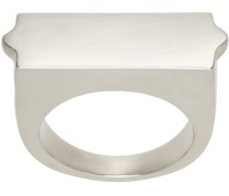 Silver Teuf Signet Ring