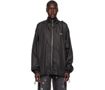 Black Hooded Jacket