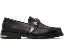 SSENSE Exclusive Black Loafers