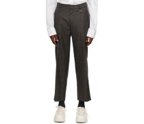 Gray Cabra Trousers