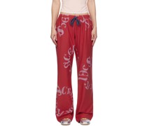 Red Courier Lounge Pants