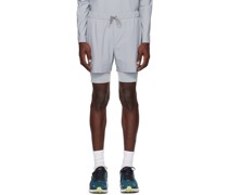 SSENSE Exclusive Gray Tennis Compression Shorts