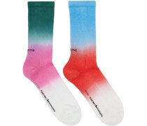 Two-Pack Multicolor Socks