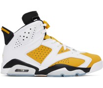 Yellow Air Jordan 6 Retro Sneakers