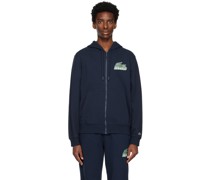 Navy Zip Hoodie