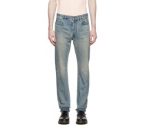 Indigo Washed Slim-Fit Jeans
