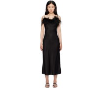 Black Boheme Midi Dress