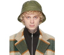 Green Quilted Bucket Hat