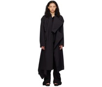 Black Atelier Asymmetrical Coat