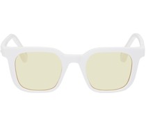 White NKSK Edition Active 04 Sunglasses