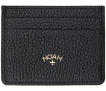 Black Leather Card Holder