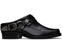 SSENSE Exclusive Black Hard Loafers