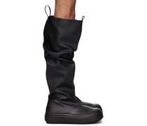 Black Fisherman Boots